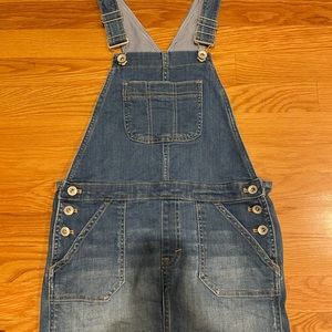 Girls Vineyard Vines Denim Overalls Jumper